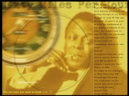 Miles Davis: 60mph. An Enhanced CD